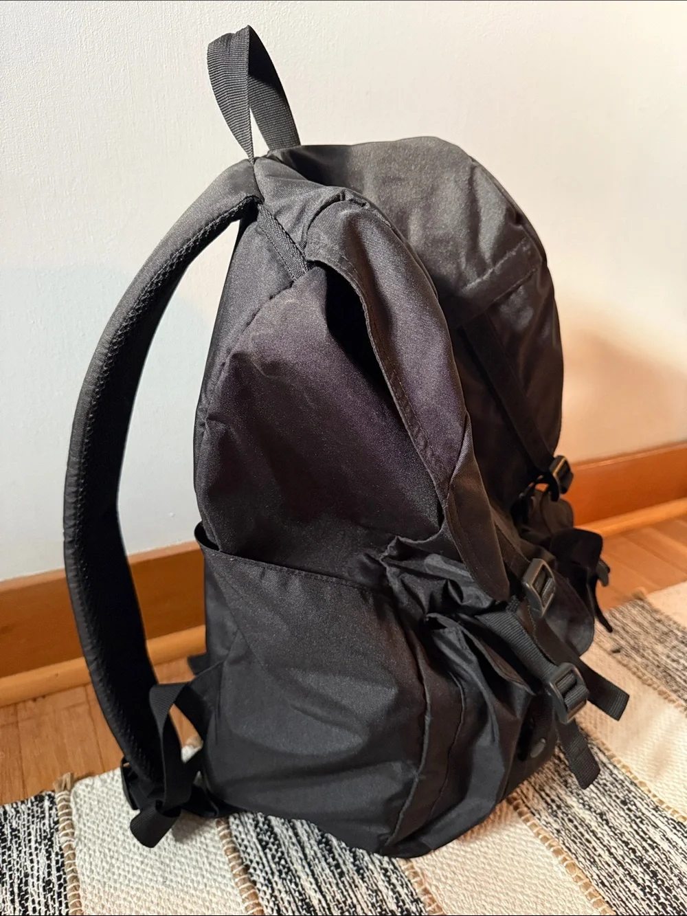 Herschel Adult Size Black Backpack New!